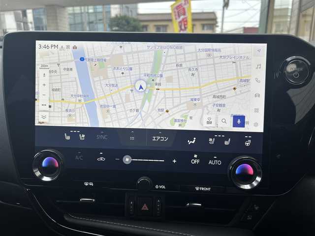 レクサス ＮＸ 350h Fスポーツ 大分県 2025(令7)年 0.5万km ソニッククロム ・ワンオーナー/・Lexus　Teammate/  Advanced Park(リモート機能付き）/　パーキングサポートブレーキ/・ LexuSafetySystem+/　プリクラッシュセーフティ/　緊急時操舵支援/　フロントクロストラフィックアラート/　レーンチェンジアシスト/　アダプティブハイビームシステム/・純正マルチナビ/　Apple CarPlay/　Android Auto/　Miracast/　フルセグテレビ/　Bluetooth/　ラジオ/・プッシュエンジンスタート/・ETC2.0/・パノラミックビューモニター/・ヒートシーター　D席/N席/・メモリーシート　D席/・ステアリングヒーター/・ブラインドスポットモニター/・ドライブレコーダー前後/・ステアリングスイッチ/・ドライブモードセレクトスイッチ/・パワーシート　D席/N席/・パワーバックドア/・USB端子/・充電用タイプC端子/・横滑り防止システム/・チルトステアリング/・ウィンカーミラー/・純性LEDランプ/・革巻きステアリング/・プライバシーガラス/・純正フロアマット/・純正20インチアルミホイル/・1500Wコンセント/・ドアバイザー/・トノカバー/・保証書/・スマートキー２本/・カードキー１枚