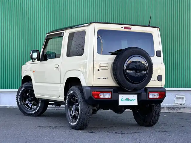 スズキ ジムニー XC 宮城県 2020(令2)年 4.6万km シフォンアイボリーメタリックブラック2トーンルーフ セーフティサポート/・デュアルセンサーブレーキサポート/・誤発進抑制機能/・ふらつき警報機能/・先行車発進お知らせ機能/・標識認識機能/・ハイビームアシスト/純正ディスプレイオーディオ（PVH-9300DVSZS）/・CD/DVD/・Bluetooth/ビルトインETC/シートヒーター/革巻きステアリング/ステアリングスイッチ/LEDヘッドランプ/フォグランプ/オートライト/スマートキー＆プッシュスタート/電動格納ミラー/RAYS16インチアルミホイール/純正ドアバイザー/フロアマット/W/サイド/カーテンエアバッグ