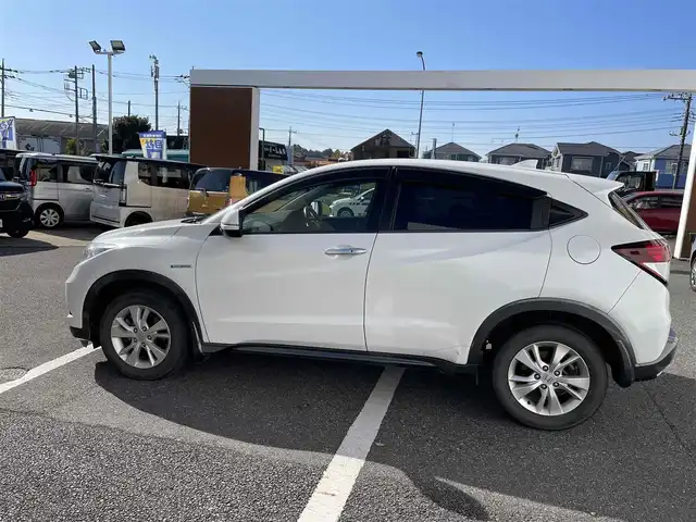 ホンダ ヴェゼル ハイブリッド X 千葉県 2014(平26)年 10.9万km ホワイトオーキッドパール 【(株)IDOMが運営する【じしゃロン八千代店】の自社ローン対象車両になります。こちらは現金ご利用時の価格です。自社ローンご希望の方は別途その旨お申付け下さい。】/社外ナビ/社外CD/DVD/SD/BT/DTV/バクカメラ/ETC/LEDライト/あんしんパッケージ