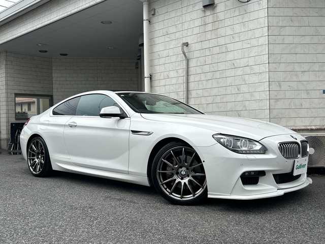 ＢＭＷ ６５０ｉ クーペ Mスポーツ 神奈川県 2011(平23)年 9.9万km アルピンホワイトⅢ サンルーフ/純正ナビ/（CD/DVD/AM/FM/USB/AUX/BT/フルセグTV)/バック・サイドカメラ/前ドライブレコーダー/ETC/パドルシフト/レーダークルーズコントロール/ブラインドスポットモニター/ヘッドアップディスプレイ/前後コーナーセンサー/電動パーキングスイッチ/革シート/D/N席メモリパワーシート/D/N席シートヒーター/ISOFIX/純正マット/純正２０インチアルミホイール/電動チルト/スペアキー×１/保証書/取扱説明書