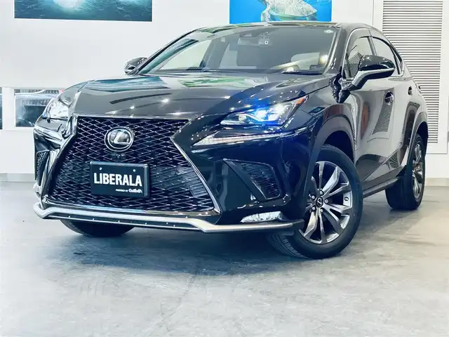 レクサス ＮＸ 300 Fスポーツ 大阪府 2020(令2)年 4.3万km グラファイトブラックガラスフレーク ワンオーナー/サンルーフ/純正ナビ/TV/360度カメラ/applecarplay/ACC/純正18インチAW/LEDヘッドライト/電動リアゲート/ブラインドスポット/黒革/パワーシート/Dシートメモリ/エアシートヒーター/ステアリングヒーター