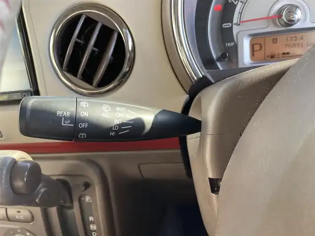 スズキ ラパン ショコラ G 岡山県 2013(平25)年 7.7万km アーバンブラウンパールメタリック 登録時走行距離76891km/社外ＳＤナビ/(AM/FM/DISC/BT/TV)/USB入力端子/パワーウィンドウ/パワーステアリング/キセノンヘッドライト/革シート/プッシュスタート/スマートキー/保証書/取扱説明書/記録簿