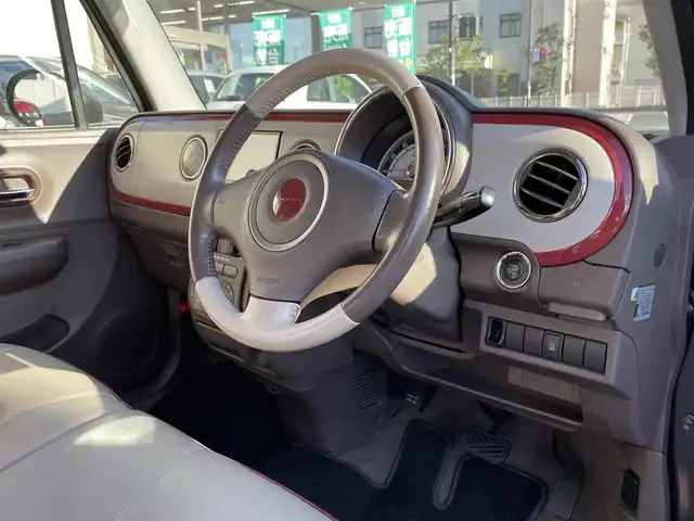 スズキ ラパン ショコラ G 岡山県 2013(平25)年 7.7万km アーバンブラウンパールメタリック 登録時走行距離76891km/社外ＳＤナビ/(AM/FM/DISC/BT/TV)/USB入力端子/パワーウィンドウ/パワーステアリング/キセノンヘッドライト/革シート/プッシュスタート/スマートキー/保証書/取扱説明書/記録簿