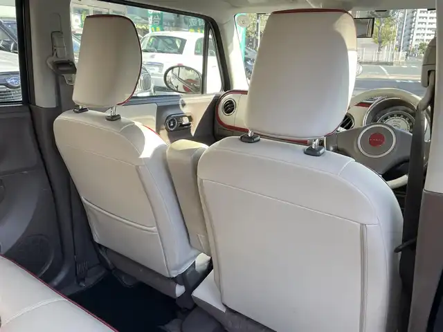 スズキ ラパン ショコラ G 岡山県 2013(平25)年 7.7万km アーバンブラウンパールメタリック 登録時走行距離76891km/社外ＳＤナビ/(AM/FM/DISC/BT/TV)/USB入力端子/パワーウィンドウ/パワーステアリング/キセノンヘッドライト/革シート/プッシュスタート/スマートキー/保証書/取扱説明書/記録簿