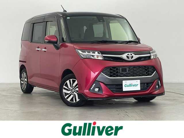 トヨタ タンク カスタムG S 群馬県 2017(平29)年 2.3万km ブラックマイカ/マゼンダベリーメタリック パノラミックビューモニター/=====/スマートシステムII/・衝突回避支援ブレーキ機能/・衝突警報/・車線逸脱警報/・誤発進抑制制御機能/・先行車発進お知らせ機能/純正7インチSDナビ【型番　NSCD-W66】/・FM/AM/CD/AUX/Bluetooth/ワンセグTV/前後ドライブレコーダー/ステアリングスイッチ/クルーズコントロール/両側パワースライドドア/プッシュスタート/スマートキー