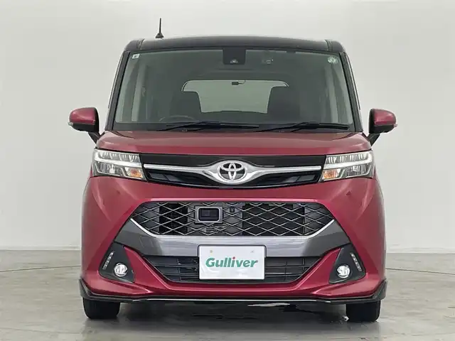 トヨタ タンク カスタムG S 群馬県 2017(平29)年 2.3万km ブラックマイカ/マゼンダベリーメタリック パノラミックビューモニター/=====/スマートシステムII/・衝突回避支援ブレーキ機能/・衝突警報/・車線逸脱警報/・誤発進抑制制御機能/・先行車発進お知らせ機能/純正7インチSDナビ【型番　NSCD-W66】/・FM/AM/CD/AUX/Bluetooth/ワンセグTV/前後ドライブレコーダー/ステアリングスイッチ/クルーズコントロール/両側パワースライドドア/プッシュスタート/スマートキー