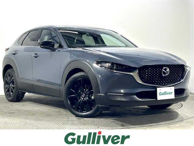 マツダ ＣＸ－３０ XD ブラックトーンエディション 大阪府 2022(令4)年 0.3万km ポリメタルグレーM ヘッドアップディスプレイ　純正ナビＴＶ　３６０カメラ　パワーバックドア　レーダーＣ　衝突軽減Ｂ　レーンアシスト　ブラインドＳＭ　クリアランスソナー　ドライバーモニタリング　パドルシフト　ＬＥＤ