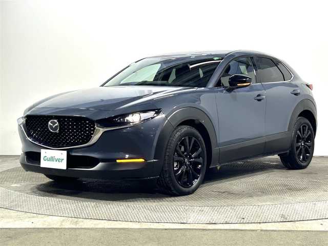 マツダ ＣＸ－３０ XD ブラックトーンエディション 大阪府 2022(令4)年 0.3万km ポリメタルグレーM ヘッドアップディスプレイ　純正ナビＴＶ　３６０カメラ　パワーバックドア　レーダーＣ　衝突軽減Ｂ　レーンアシスト　ブラインドＳＭ　クリアランスソナー　ドライバーモニタリング　パドルシフト　ＬＥＤ