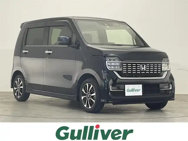 ホンダ Ｎ ＷＧＮ カスタム L ホンダセンシング 滋賀県 2020(令2)年 2.4万km ミッドナイトブルービームM 禁煙車/純正7インチナビ/(CD/DVD/フルセグ/Bluetooth)/バックカメラ/リアソナー/追従クルコン/LEDヘッドライト/オートライト/シートヒーター/ステアリングスイッチ/スマートキー/プッシュスタート