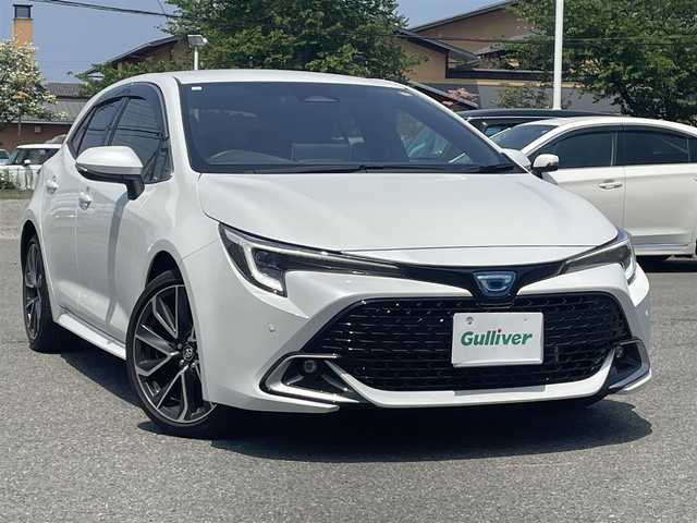 トヨタ カローラ スポーツ ハイブリッドG Z 群馬県 2023(令5)年 1.5万km プラチナホワイトパールマイカ ワンオーナー/純正ディスプレイオーディオ、地デジ/　　ミラーキャスト、Bluetooth/　Ｔコネクティッドナビ利用可（2028年３月まで）/バックカメラ/プリクラッシュセーフティ/レーダークルーズコントロール/ブラインドスポットモニター/レーンキープアシスト/オートマチックハイビーム/ＬＥＤヘッドライト/ウインカーミラー/ビルトインＥＴＣ２．０/前席シートヒーター/クリアランスソナー（前後）/ドアバイザー/スマートキー×２/整備手帳、取説