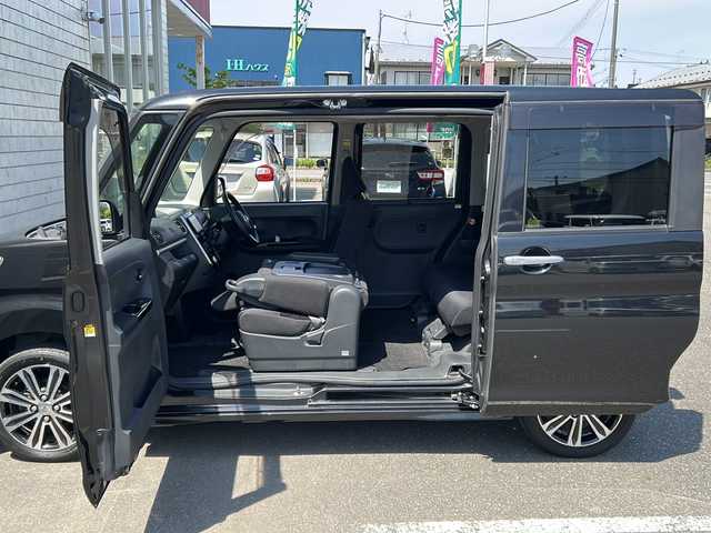 ダイハツ タント カスタム RS 秋田県 2014(平26)年 7.2万km ブラックマイカメタリック ・4WD/・社外ナビ/・フルセグ/・Bluetooth/・CD、DVD再生機能有/・バックカメラ/・ドライブレコーダー/・純正ETC/・スマートキー/・両側パワースライドドア/・アイドリングストップ機能/・純正15インチAW