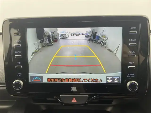 トヨタ ＧＲヤリス 富山県 2020(令2)年 0.8万km プラチナホワイトパールマイカ 4WD/純正ナビ（AM/FM/USB/BT）/フルセグTV/バックカメラ/ヘッドアップディスプレイ/トヨタセーフティセンス/レーダークルーズコントロール/プリクラッシュセーフティ/レーンキープアシスト/ロードサインアシスト/ブラインドスポットモニター/アダプティブハイビーム/LEDヘッドライト/ハーフレザーシート/前席シートヒーター/ビルトインETC2.0/ドライブレコーダー前後/純正18インチAW/スマートキー/プッシュスタート/GRフロアマット/アイドリングストップ