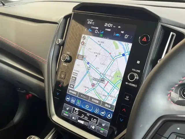 スバル レヴォーグ STIスポーツR EX ブラックインテリアセレ 岩手県 2024(令6)年 0.4万km クリスタルブラックシリカ ４WD/ターボ/STIフロントアンダースポイラー/ハーマンカードンサウンドシステム/ZF製電子制御ダンパー/デジタルマルチビューモニター/アイサイトX/渋滞時ハンズオフアシスト/全車速追従機能付きクルーズコントロール/ツーリングアシスト/プリクラッシュブレーキ/レーンアシスト/アダプティブドライビングビーム/ステアリング連動ヘッドランプ/スマートリヤビューミラー/ドライバーモニタリングシステム/AT誤発進抑制制御/青信号お知らせ機能/コーナーセンサー/横滑り防止装置/アイドリングストップ/スバルリヤビークルディテクション/STIスポーツ特別装備ウルトラスエードシート/前席パワーシート/シートヒーター（前席・後席左右）/ドライブモードセレクト/12.3インチフル液晶メーター/11.6インチセンターディスプレイ/（ナビ/USB/AUX/Bluetooth/AppleCarPlay/AndroidAuto）/ETC2.0/ドライブレコーダー/パドルシフト