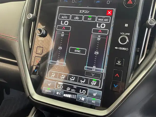 スバル レヴォーグ STIスポーツR EX ブラックインテリアセレ 岩手県 2024(令6)年 0.4万km クリスタルブラックシリカ ４WD/ターボ/STIフロントアンダースポイラー/ハーマンカードンサウンドシステム/ZF製電子制御ダンパー/デジタルマルチビューモニター/アイサイトX/渋滞時ハンズオフアシスト/全車速追従機能付きクルーズコントロール/ツーリングアシスト/プリクラッシュブレーキ/レーンアシスト/アダプティブドライビングビーム/ステアリング連動ヘッドランプ/スマートリヤビューミラー/ドライバーモニタリングシステム/AT誤発進抑制制御/青信号お知らせ機能/コーナーセンサー/横滑り防止装置/アイドリングストップ/スバルリヤビークルディテクション/STIスポーツ特別装備ウルトラスエードシート/前席パワーシート/シートヒーター（前席・後席左右）/ドライブモードセレクト/12.3インチフル液晶メーター/11.6インチセンターディスプレイ/（ナビ/USB/AUX/Bluetooth/AppleCarPlay/AndroidAuto）/ETC2.0/ドライブレコーダー/パドルシフト