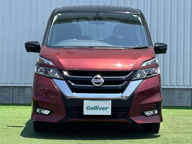 日産 セレナ ハイウェイスター Vセレクション 香川県 2017(平29)年 2.9万km マルーンレッド 2トーン フリップダウンモニター/アラウンドビューモニター/エマージェンシーブレーキ/インテリジェントルームミラー/LEDヘッドライト/プロパイロット/フルセグTV/両側パワースライドドア/オートブレーキホールド/コーナーセンサー/ステアリングスイッチ/アイドリングストップ/バイザー/純正フロアマット/プッシュスタート/横滑り防止装置/ドライブレコダー/ETC/スマートキー
