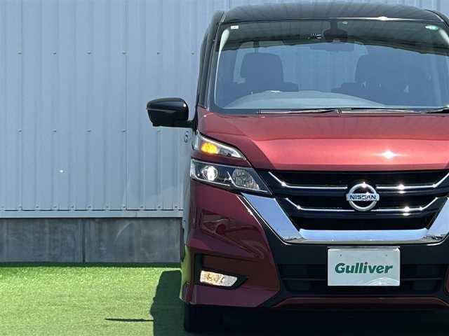 日産 セレナ ハイウェイスター Vセレクション 香川県 2017(平29)年 2.9万km マルーンレッド 2トーン フリップダウンモニター/アラウンドビューモニター/エマージェンシーブレーキ/インテリジェントルームミラー/LEDヘッドライト/プロパイロット/フルセグTV/両側パワースライドドア/オートブレーキホールド/コーナーセンサー/ステアリングスイッチ/アイドリングストップ/バイザー/純正フロアマット/プッシュスタート/横滑り防止装置/ドライブレコダー/ETC/スマートキー