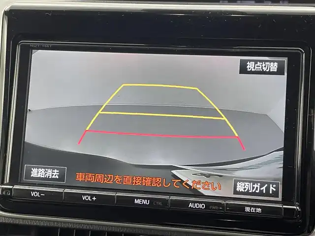 トヨタ ノア Si ダブルバイビー 熊本県 2018(平30)年 6万km ブラック 禁煙車　/ワンオーナー　/純正フリップダウンモニター　/純正ナビ（ＣＤ・ＤＶＤ・フルセグ・ＢＴ・ＳＤ・ＵＳＢ）/バックカメラ　/ビルトインＥＴＣ　/両側パワースライドドア　/前後クリアランスソナー　/衝突軽減ブレーキ/レーンキープアシスト/横滑り防止/アイドリングストップ/純正フロアマット/純正１６インチAW/オートライト/オートマチックハイビーム/フォグランプ/スマートキー/プッシュスタート/スペアキー1本/保証書/取扱説明書