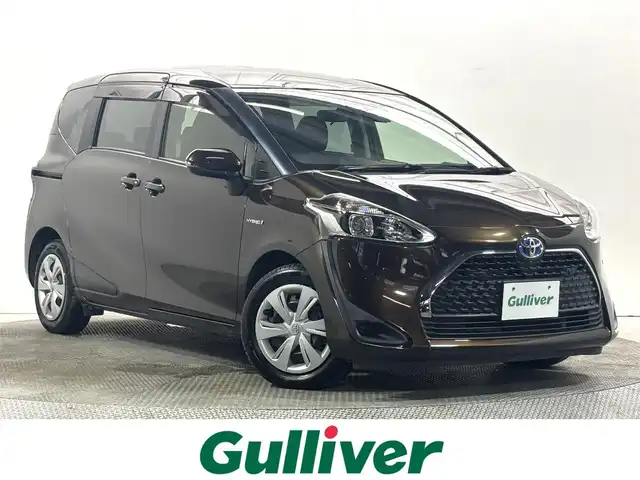 トヨタ シエンタ ハイブリッド G 大阪府 2018(平30)年 5.6万km ヴィンテージブラウンパールクリスタルシャイン 純正9incナビTV Bカメラ クルコン 衝突軽減 レーンアシスト オートハイビーム 両側パワースライドドア クリアランスソナー スマートキー Pスタート ドラレコ