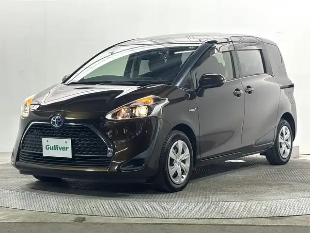 トヨタ シエンタ ハイブリッド G 大阪府 2018(平30)年 5.6万km ヴィンテージブラウンパールクリスタルシャイン 純正9incナビTV Bカメラ クルコン 衝突軽減 レーンアシスト オートハイビーム 両側パワースライドドア クリアランスソナー スマートキー Pスタート ドラレコ