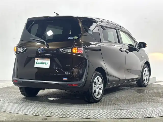 トヨタ シエンタ ハイブリッド G 大阪府 2018(平30)年 5.6万km ヴィンテージブラウンパールクリスタルシャイン 純正9incナビTV Bカメラ クルコン 衝突軽減 レーンアシスト オートハイビーム 両側パワースライドドア クリアランスソナー スマートキー Pスタート ドラレコ