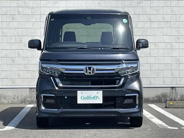 ホンダ Ｎ ＢＯＸ カスタム L 宮崎県 2023(令5)年 4万km メテオロイドグレーメタリック 純正SDナビ/（CD/DVD/AM/FM/BT/USB)/フルセグTV/バックカメラ/ステアリングスイッチ/レーダークルーズコントロール/左側パワースライドドア/車線逸脱警報機能/衝突防止機能/横滑り防止機能/クリアランスソナー/アイドリングストップ/D席/N席シートヒーターHDDナビ