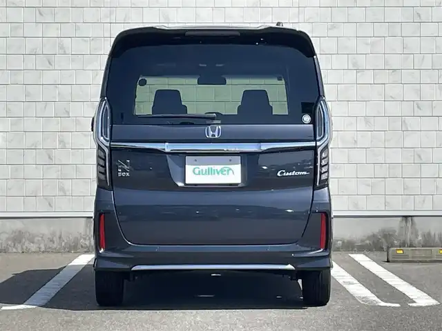 ホンダ Ｎ ＢＯＸ カスタム L 宮崎県 2023(令5)年 4万km メテオロイドグレーメタリック 純正SDナビ/（CD/DVD/AM/FM/BT/USB)/フルセグTV/バックカメラ/ステアリングスイッチ/レーダークルーズコントロール/左側パワースライドドア/車線逸脱警報機能/衝突防止機能/横滑り防止機能/クリアランスソナー/アイドリングストップ/D席/N席シートヒーターHDDナビ