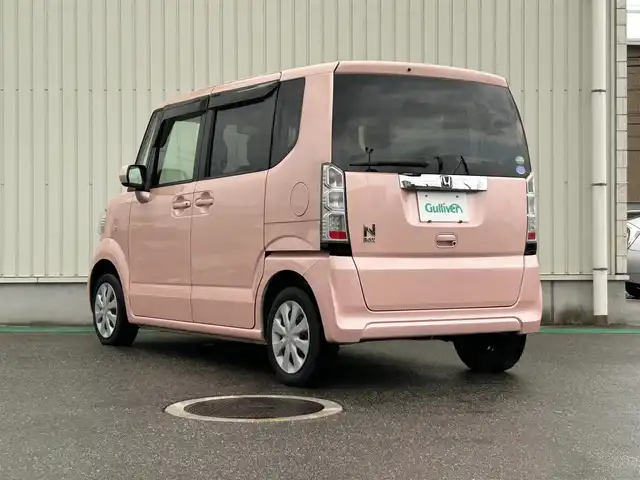 ホンダ Ｎ ＢＯＸ G 富山県 2016(平28)年 5万km プレミアムピンクパール フルセグTV/社外ナビ/Bluetooth/USB/横滑り防止装置/ドアバイザー/スマートキー/プッシュスタート/電動格納ミラー/オートエアコン/ベンチシート