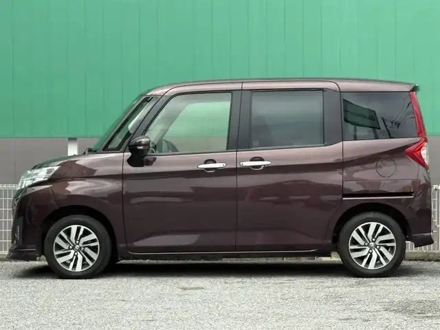 トヨタ ルーミー カスタムG S 千葉県 2018(平30)年 3.8万km プラムブラウンパールクリスタルシャイン 純正9インチナビ（AM/FM/CD/DVD/Bluetooth）/フルセグTV/バックカメラ/ETC2.0/両側パワースライドドア/クルーズコントロール/ドライブレコーダー/衝突被害軽減システム/横滑り防止装置/フォグランプ/ロールサンシェード/純正アルミホイール/純正フロアマット