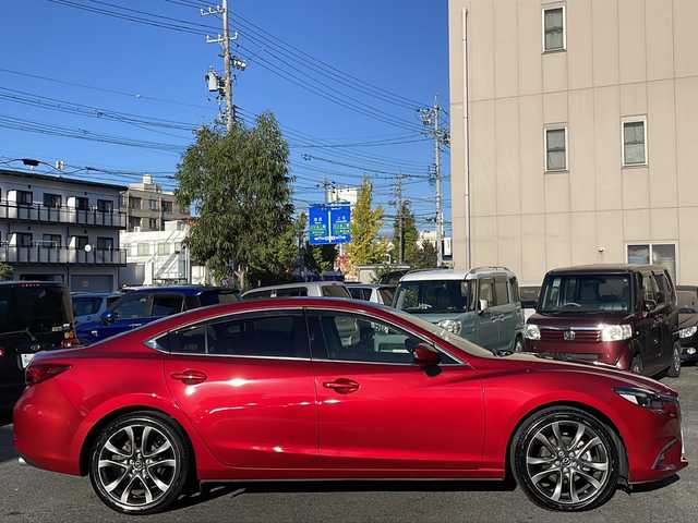 マツダ アテンザ セダン XD Lパッケージ 愛知県 2015(平27)年 4.7万km ソウルレッドプレミアムメタリック /ワンオーナー//クルーズコントロール//イモビライザー//衝突回避支援システム//誤発進抑制防止装置//ETC//レザーシート//プッシュスタート//パドルシフト//電動格納ミラー//オートエアコン//ステアリングスイッチ//レーンキープアシスト//シートヒーター//前ドラレコ//ドアバイザー//パワーシート//保証書・取説・スペアキー