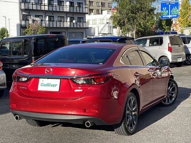 マツダ アテンザ セダン XD Lパッケージ 愛知県 2015(平27)年 4.7万km ソウルレッドプレミアムメタリック /ワンオーナー//クルーズコントロール//イモビライザー//衝突回避支援システム//誤発進抑制防止装置//ETC//レザーシート//プッシュスタート//パドルシフト//電動格納ミラー//オートエアコン//ステアリングスイッチ//レーンキープアシスト//シートヒーター//前ドラレコ//ドアバイザー//パワーシート//保証書・取説・スペアキー