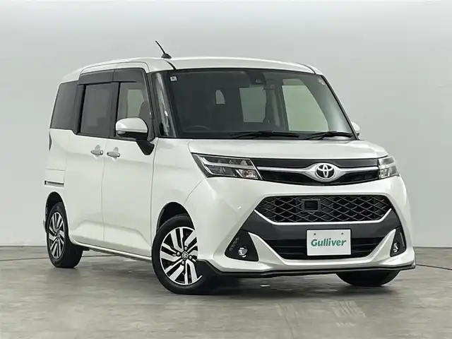 トヨタ タンク カスタムG S 福島県 2018(平30)年 2.2万km パールホワイトⅢ スマートアシストIII/・衝突被害軽減ブレーキ/・踏み間違い防止装置/・車線逸脱警報装置/社外7インチナビ/・型番：AVIC-RW501/・フルセグTV/BT/SD/CD/DVD/FM/AM/・前方ドライブレコーダー/・ETC/両側パワースライドドア/革巻きステアリング/・ステアリングリモコン/プッシュスタート/・スマートキー/電動格納ミラー/・ウィンカーミラー/・オートミラー/LEDヘッドライト/・フォグランプ/・オートライト/純正フロアマット/純正14インチAW