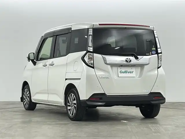 トヨタ タンク カスタムG S 福島県 2018(平30)年 2.2万km パールホワイトⅢ スマートアシストIII/・衝突被害軽減ブレーキ/・踏み間違い防止装置/・車線逸脱警報装置/社外7インチナビ/・型番：AVIC-RW501/・フルセグTV/BT/SD/CD/DVD/FM/AM/・前方ドライブレコーダー/・ETC/両側パワースライドドア/革巻きステアリング/・ステアリングリモコン/プッシュスタート/・スマートキー/電動格納ミラー/・ウィンカーミラー/・オートミラー/LEDヘッドライト/・フォグランプ/・オートライト/純正フロアマット/純正14インチAW