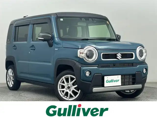 スズキ ハスラー HYBRID X 道央・札幌 2021(令3)年 2.8万km デニムブルー ガンメタリック 2トーン ・４WD/・純正メモリナビ/・CD/DVD/BT/フルセグ/iPod/AppleCarPlay/USB/・アラウンドビューモニター/・前後ドライブレコーダー/・衝突軽減ブレーキ/・横滑り防止装置/・レーンキープアシスト/・アイドリングストップ/・オートマチックハイビーム/・LEDヘッドライト/・オートライト/・前席シートヒーター/・ミラーヒーター/・ドアバイザー/・シートバックテーブル/・積込社外15インチAW冬タイヤ/・プッシュスタート/・スマートキー