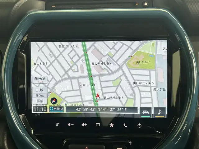 スズキ ハスラー HYBRID X 道央・札幌 2021(令3)年 2.8万km デニムブルー ガンメタリック 2トーン ・４WD/・純正メモリナビ/・CD/DVD/BT/フルセグ/iPod/AppleCarPlay/USB/・アラウンドビューモニター/・前後ドライブレコーダー/・衝突軽減ブレーキ/・横滑り防止装置/・レーンキープアシスト/・アイドリングストップ/・オートマチックハイビーム/・LEDヘッドライト/・オートライト/・前席シートヒーター/・ミラーヒーター/・ドアバイザー/・シートバックテーブル/・積込社外15インチAW冬タイヤ/・プッシュスタート/・スマートキー