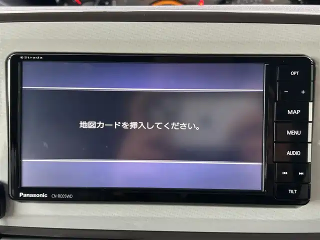 ダイハツ ムーヴ キャンバス G メイクアップ リミテッド　SAⅢ 島根県 2019(令1)年 4.3万km パールホワイトⅢ/ナチュラルベージュマイカメタリック 2トーン 登録時走行距離　42113km/取扱説明書/社外ナビ（Panasonic：CN-RE05WD）/（Bluetooth/CD/DVD/AM/FM)/フルセグテレビ/全周囲カメラ/両側パワースライドドア/電動格納ミラー/プッシュスタート/ドライブレコーダー/純正フロアマット/横滑り防止装置/コーナーセンサー/オートライト/オートハイビーム/衝突軽減システム/ETC2.0