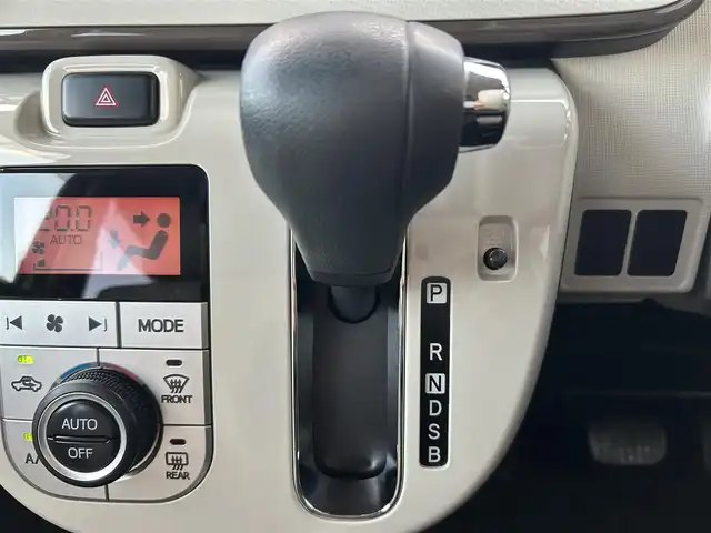 ダイハツ ムーヴ キャンバス G メイクアップ リミテッド　SAⅢ 島根県 2019(令1)年 4.3万km パールホワイトⅢ/ナチュラルベージュマイカメタリック 2トーン 登録時走行距離　42113km/取扱説明書/社外ナビ（Panasonic：CN-RE05WD）/（Bluetooth/CD/DVD/AM/FM)/フルセグテレビ/全周囲カメラ/両側パワースライドドア/電動格納ミラー/プッシュスタート/ドライブレコーダー/純正フロアマット/横滑り防止装置/コーナーセンサー/オートライト/オートハイビーム/衝突軽減システム/ETC2.0