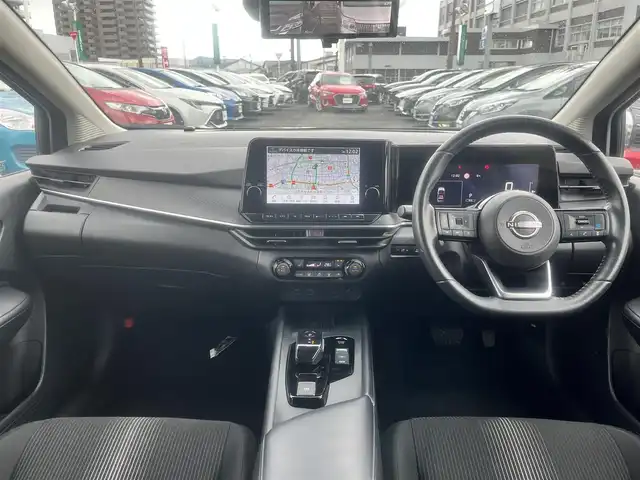 日産 ノート e－パワー X FOUR 島根県 2023(令5)年 6.7万km ピュアホワイトパール 4WD/プロパイロット　/・レーダークルーズコントロール/・レーンアシスト/純正９インチナビ　/(AM/FM/フルセグTV/Ｂｌｕｅｔｏｏｔｈ接続)/全方位／バックカメラ　/ビルトインＥＴＣ2.0　/インテリジェント エマージェンシーブレーキ　/後側方車両検知警報/前後コーナーセンサー/前席シートヒーター　/ステアリングヒーター/電動パーキングブレーキ/オートホールド　/デジタルインナーミラー/置くだけ充電　/オートハイビーム／ライト　/純正フロアマット/保証書・取扱説明書（本体＋ナビ）