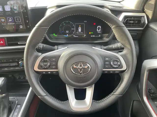 トヨタ ライズ Z 兵庫県 2022(令4)年 4.6万km シャイニングホワイトパール 9インチ純正ディスプレイオーディオ/フルセグTV/Bluetooth/アップルカープレイ/アンドロイドオート/モデリスタエアロ/ETC/全方位カメラ/追従クルーズコントロール/シートヒーター/ステアリングリモコン/フォグランプ/HDMI/USB/純正フロアマット/純正ドアバイザー/革巻きステアリング