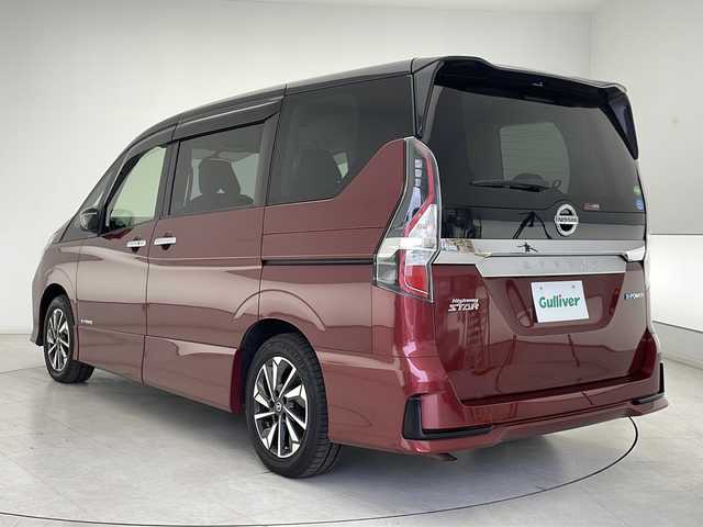 日産 セレナ e－パワー ハイウェイスター V 千葉県 2019(令1)年 6.7万km マルーンレッド 2トーン 純正10インチナビ/（CD/DVD/Blu-ray/Bluetooth/フルセグTV/）　/純正フリップダウンモニター/アラウンドビューモニター/プロパイロット/インテリジェントパーキングアシスト/エマージェンシーブレーキ/クリアランスソナー/標識認識機能/ブラインドスポットモニター/電動パーキング/オートホールド/ハンズフリー両側パワースライドドア/快適パック/　全席（USBソケット/シートバックテーブル）/　スーパーロングスライドセカンドシート/防水シート/前方ドラレコ/ETC/LEDヘッドライト/フォグランプ/フロアマット/ドアバイザー