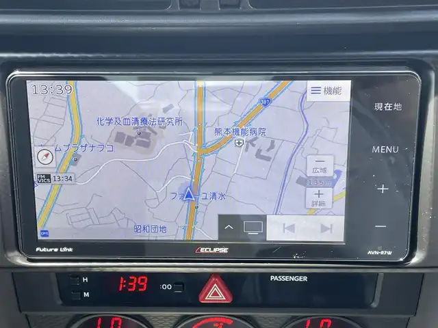 トヨタ ８６ GT 熊本県 2012(平24)年 6.7万km クリスタルブラックシリカ モデリスタフルエアロ /社外SDナビ(AVN-R7W)/【フルセグTV/SD/CD/DVD/Bluetooth】/バックカメラ/オートHIDライト/ETC/純正17インチAW/プッシュスタート/スマートキー/スペアキー/横滑り防止装置/盗難防止装置/純正フロアマット/ダブル＋サイドエアバック/取扱説明書/保証書
