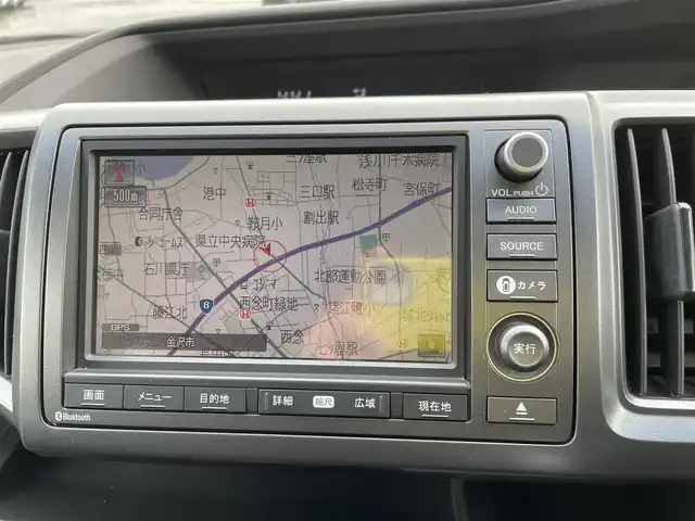 ホンダ ステップワゴン スパーダ Z クールスピリット 石川県 2011(平23)年 9.8万km プレミアムブラキッシュパール 純正HDDナビ/純正CD/DVD/フルセグTV/全方位カメラ/HIDヘッドライト/ETC/スマートキー/両側パワースライドドア/社外アルミホイール/電動ミラー/オートライト