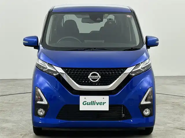 日産 デイズ ハイウェイスターX 福岡県 2019(令1)年 4.8万km オーシャンブルーP 純正ナビ（フルセグＴＶ）　/アラウンドビューモニター　/３６０°ドライブレコーダー　/コーナーセンサー　/エマージェンシーブレーキ　/レーンキープ　/セーフティ・シールドスイッチ　/純正１４インチアルミホイール