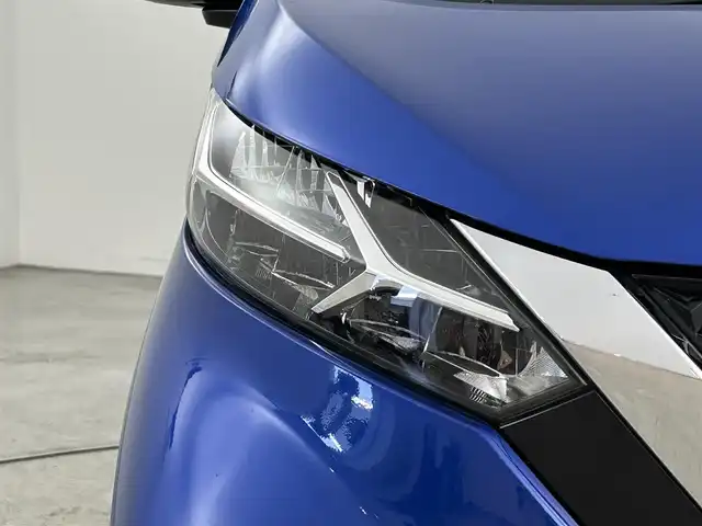 日産 デイズ ハイウェイスターX 福岡県 2019(令1)年 4.8万km オーシャンブルーP 純正ナビ（フルセグＴＶ）　/アラウンドビューモニター　/３６０°ドライブレコーダー　/コーナーセンサー　/エマージェンシーブレーキ　/レーンキープ　/セーフティ・シールドスイッチ　/純正１４インチアルミホイール