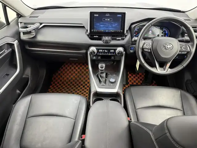トヨタ ＲＡＶ４ ハイブリットG 愛知県 2021(令3)年 5.9万km アティチュードブラックマイカ モデリスタエアロ/サンルーフ/ALPINEナビ　X9NX/バックカメラ　/レザーシート　/シートヒーター　/パワーシート　/ステアヒーター　/ＢＳＭ　/衝突軽減ブレーキ/アダクティブクルーズコントロール　/ＥＴＣ　/ドラレコ　/電子パーキング　/ルーフレール　/18インチアルミホイール/保証書/取説/記録簿/スペアキー