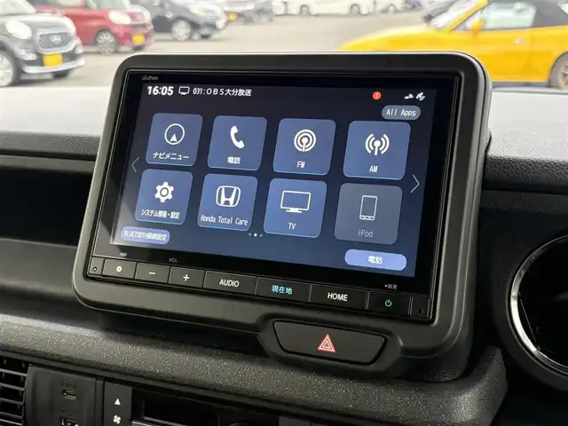 ホンダ Ｎ ＢＯＸ カスタム ターボ 大分県 2025(令7)年 0.2万km プラチナホワイトパール ・ナビ(BT/USB)/・フルセグテレビ/・バックカメラ/・両側パワースライドドア/・衝突軽減ブレーキ/・レーダークルーズコントロール/・コーナーセンサー/・ドライブレコーダー/・ETC/・シートヒーター/・ブレーキホールド/・パドルシフト/・ステアリングリモコン/・純正ホイール