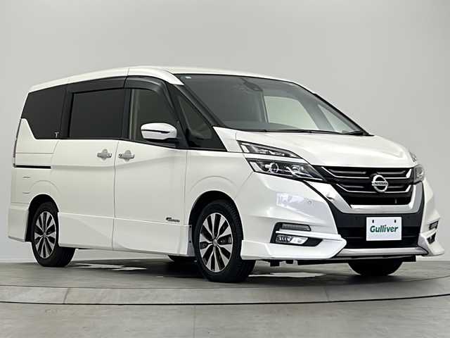 日産 セレナ ハイウェイスター プロパイロットED 大阪府 2017(平29)年 5万km ブリリアントホワイトパール 純正SDナビ/・フルセグTV/・BT AUDIO/プロパイロット/エマージェンシーブレーキ/純正フリップダウンモニター/バックカメラ/両側パワースライドドア/純正ドライブレコーダー/ETC/コーナーセンサー/LEDヘッドライト