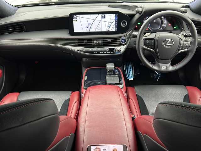 レクサス ＬＳ 500h Fスポーツ 宮城県 2020(令2)年 2.2万km ブラック 純正ナビ/・フルセグTV/・BT接続/Miracast/ムーンルーフ/ソフトクローズドア/MT付AT/運転支援装備/・ブラインドスポットモニター/・アドバンスパーク/・パノラミックビューモニター/・デジタルインナーミラー/・ヘッドアップディスプレイ/・前後コーナーセンサー/純正装備品/・ビルトインETC2.0/・20インチAW/・フロアマット/全席ハーフレザーシート/・シートヒーター