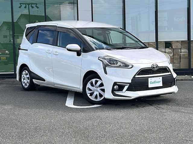 トヨタ シエンタ G 岐阜県 2016(平28)年 2.3万km ホワイトパールクリスタルシャイン 登録時走行距離22193km/モデリスタエアロ/両側パワースライドドア/社外ナビ/フルセグＴＶ/バックカメラ/ワンオーナー/禁煙車/社外フロアマット/プッシュスタート/スマートキー/ペアキー/レーンキープアシスト/プリクラッシュ/LEDヘッドライト/フォグランプ/オートライト/オートマチックハイビーム/Bluetooth接続/CDチェンジャー/アイドリングストップ