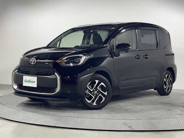 トヨタ シエンタ ハイブリッド Z 広島県 2023(令5)年 0.8万km ブラック 純正10.5型ディスプレイオーディオ（スマホ連携/フルセグTV/Bluetooth）/両側パワースライドドア/バックカメラ/セーフティンセンス/・プリクラッシュセーフティ/・レーントレーシングアシスト/・レーンディパーチャーアラート/・レーダークルーズコントロール/・アダプティブハイビーム/・プロアクティブドライビングアシスト/ブラインドスポットモニター/パーキングサポートブレーキ/LEDヘッドランプ/純正15インチAW/AC100V/1500W電源/ETC2.0/前後ドライブレコーダー/USB入力端子