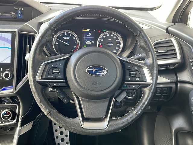 スバル フォレスター ハイブリッド アドバンス 長野県 2018(平30)年 5.2万km クリスタルホワイトP ４WD/アイサイト/純正8型ナビフルセグTV/バックカメラ・サイドカメラ/パワーバックドア/インテリジェントミラー/ハーフレザーシート/シートヒーター/パワーシート/ステアリングヒーター/純正18インチアルミ/保証書・取説/スペアキー